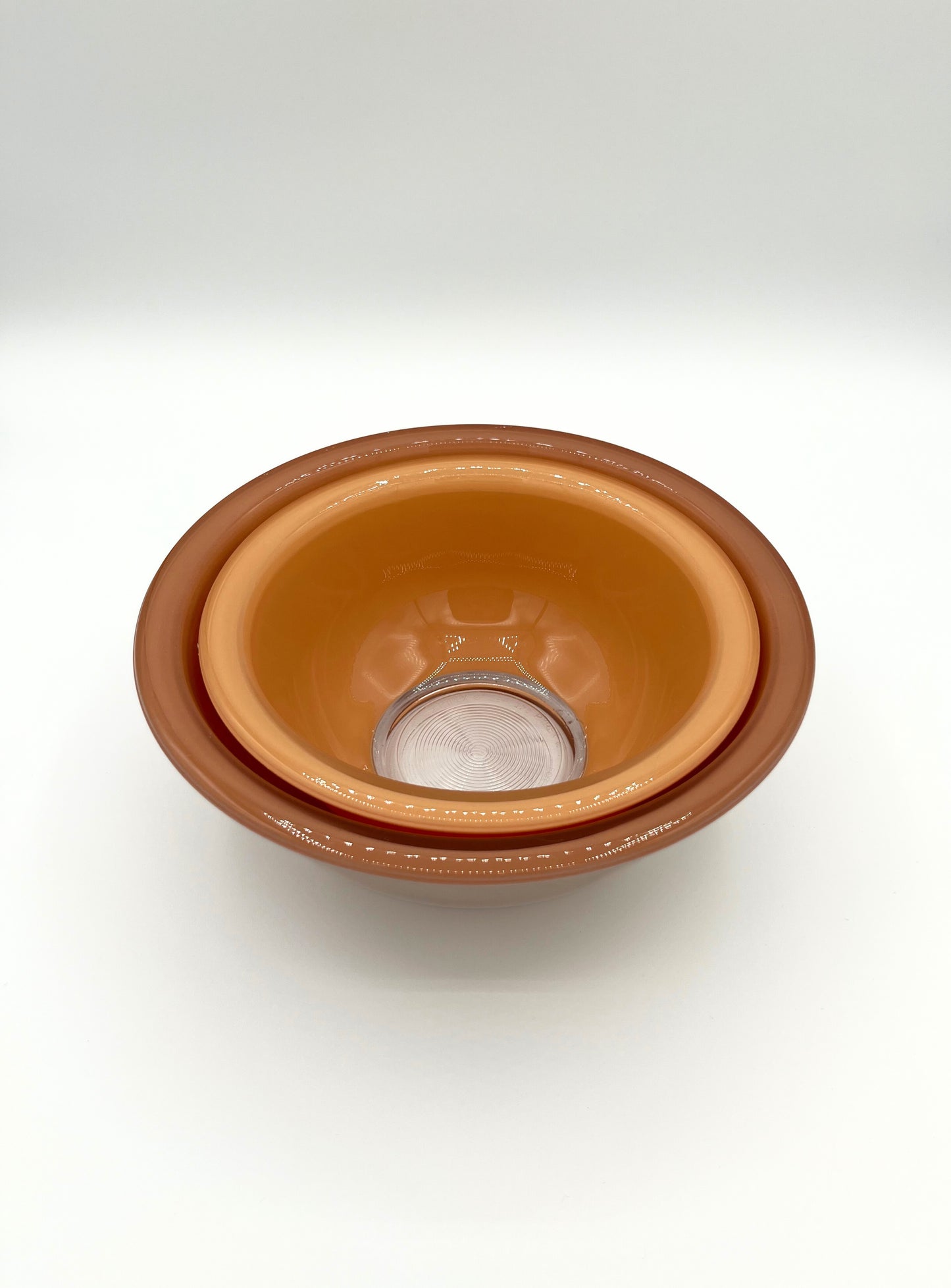 Vintage Pyrex Nesting Mixing Bowls Set of 2