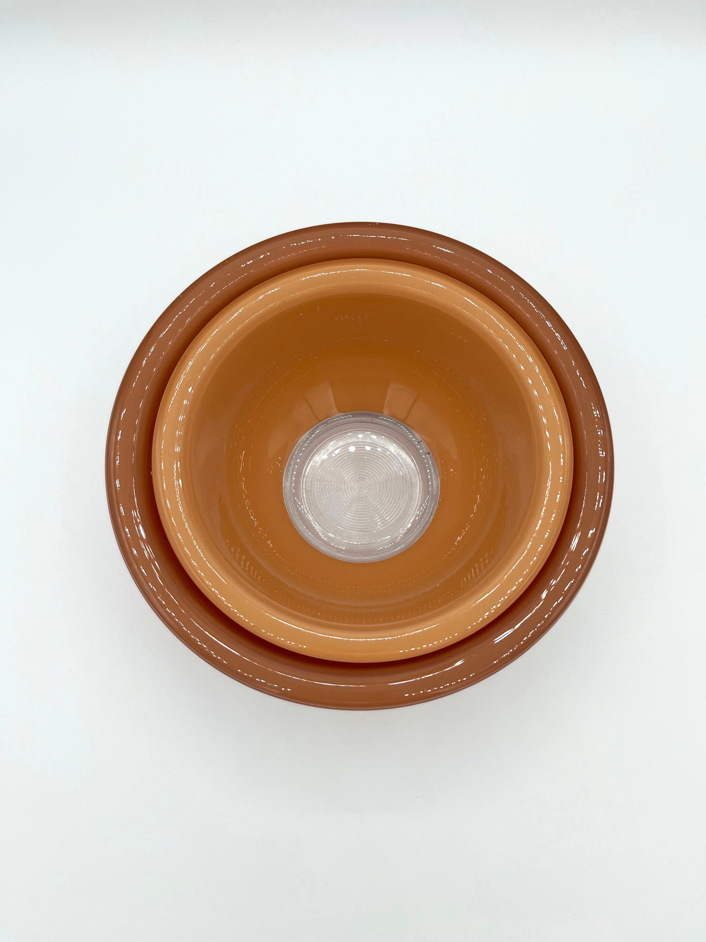 Vintage Pyrex Nesting Mixing Bowls Set of 2