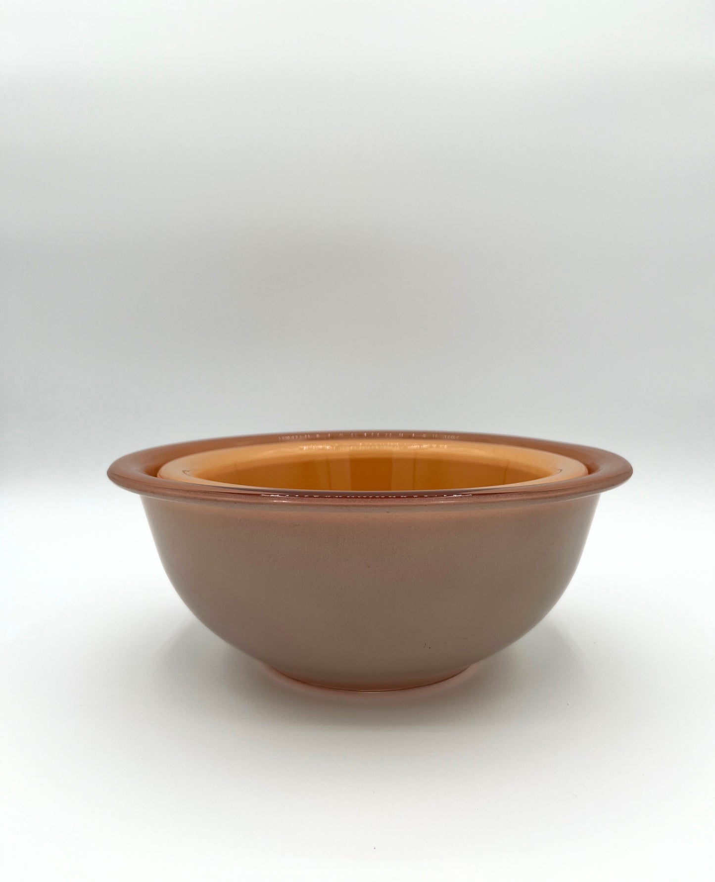 Vintage Pyrex Nesting Mixing Bowls Set of 2