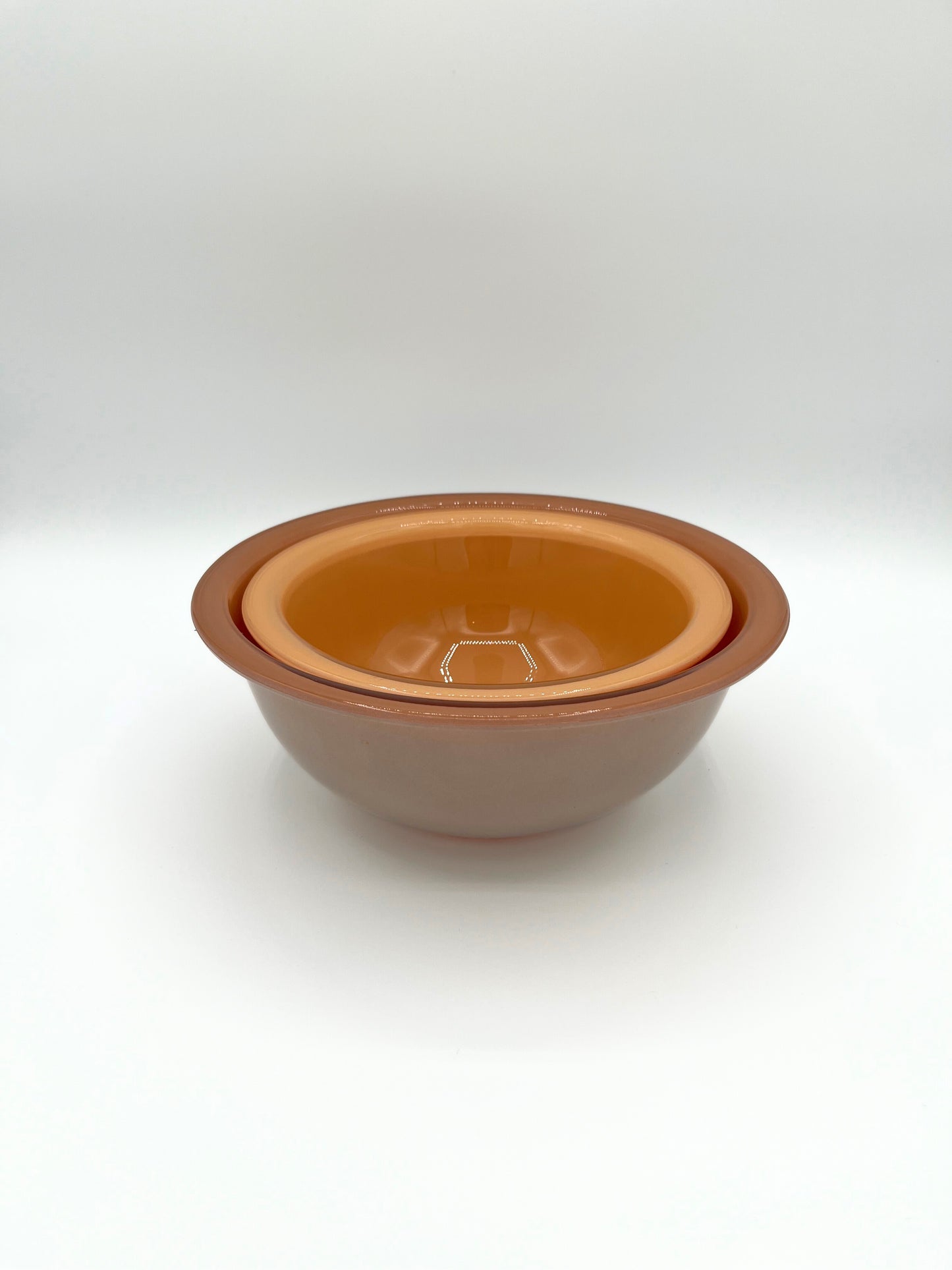 Vintage Pyrex Nesting Mixing Bowls Set of 2