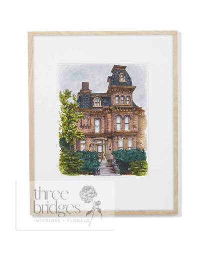 Roselawn Centre Hand-Rendered